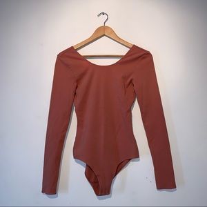 Wilfred Free Backless Long Sleeve Bodysuit